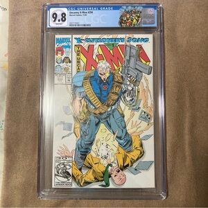 Uncanny X-Men #294 CGC 9.8 with Custom Label and white pages
